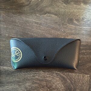 Ray-Ban Black Leather Eyeweat Case